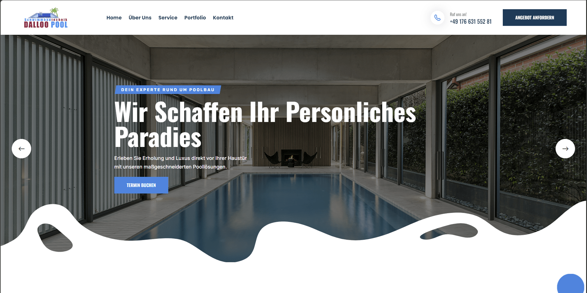 Dalloo-pool website